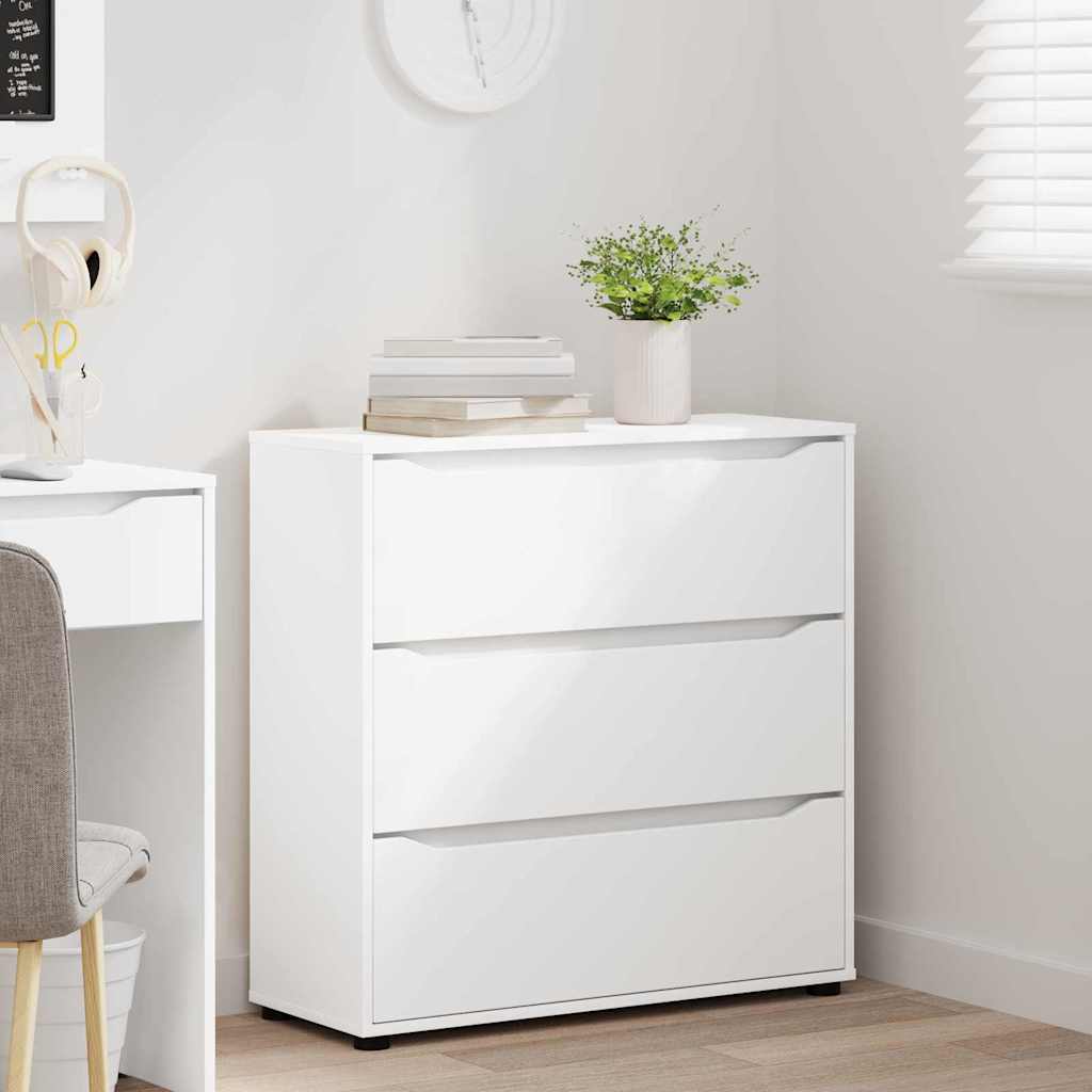 vidaXL Szafka do przechowywania Biały 80 x 31 x 81 cm