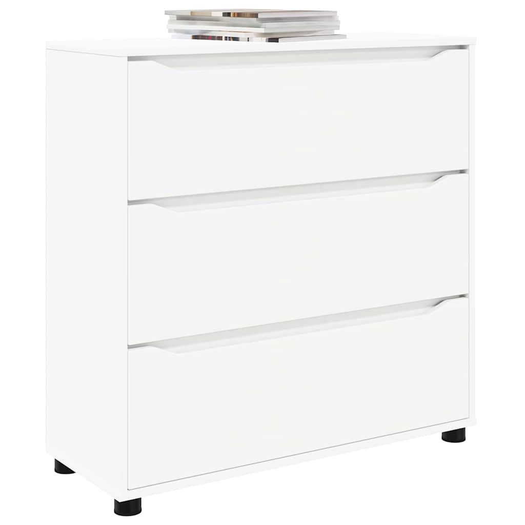 vidaXL Szafka do przechowywania Biały 80 x 31 x 81 cm