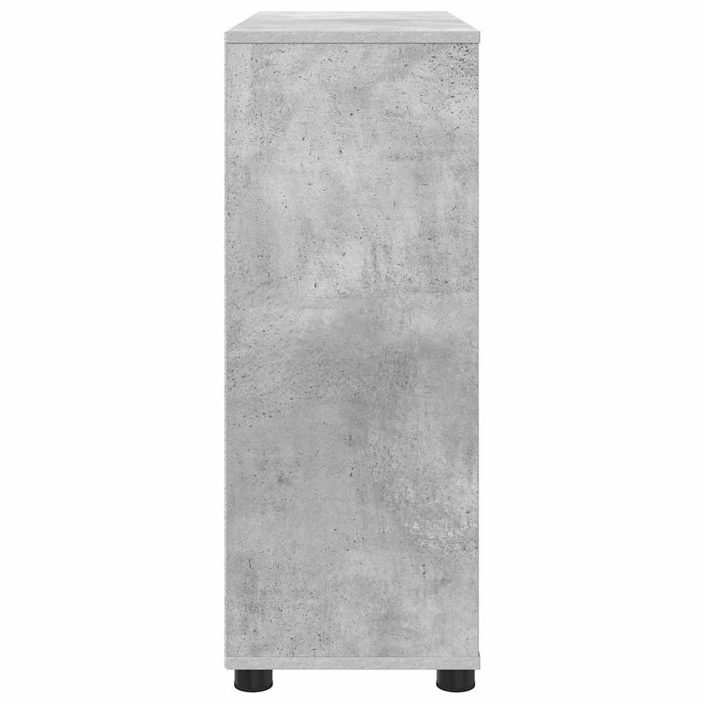 vidaXL Szafka do przechowywania Betonowy szary 80 x 31 x 81 cm