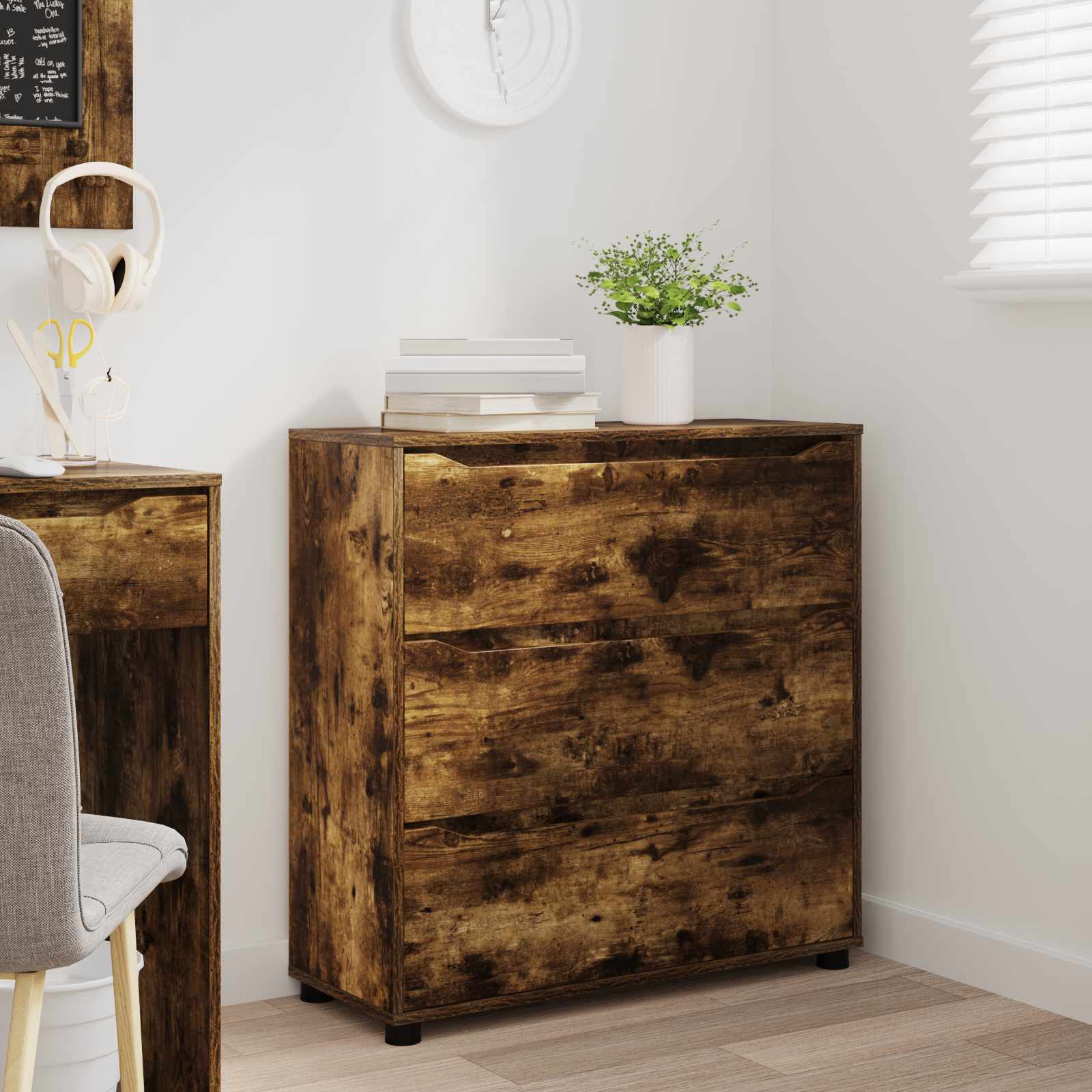 vidaXL Szafka do przechowywania 80 x 31 x 81 cm Drewno inżynieryjne