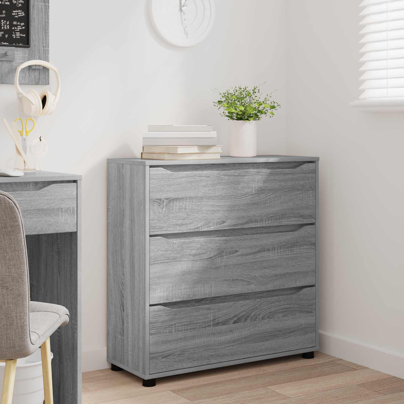 vidaXL Szafka do przechowywania 80 x 31 x 81 cm Drewno inżynieryjne