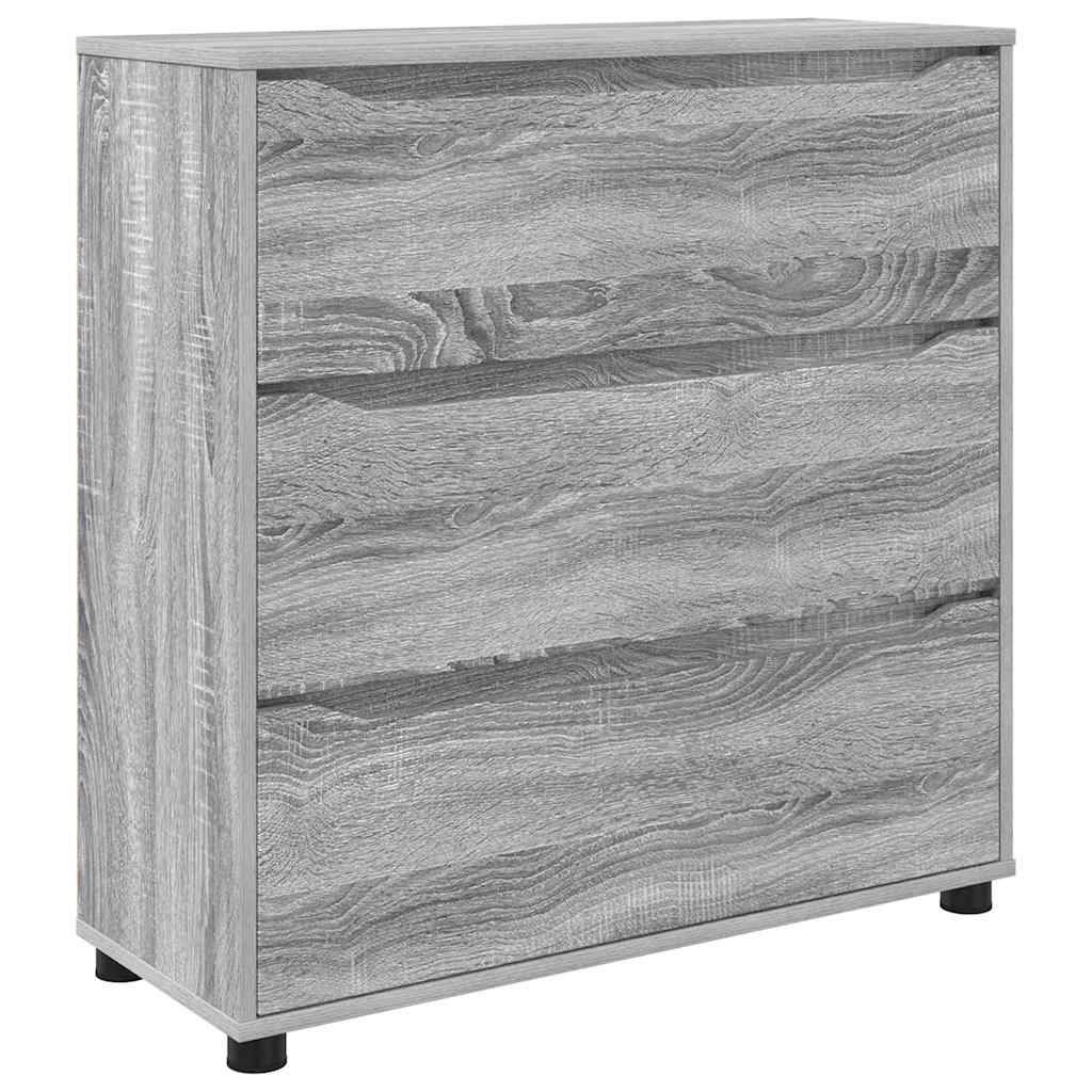 vidaXL Szafka do przechowywania Szary Sonoma 80 x 31 x 81 cm