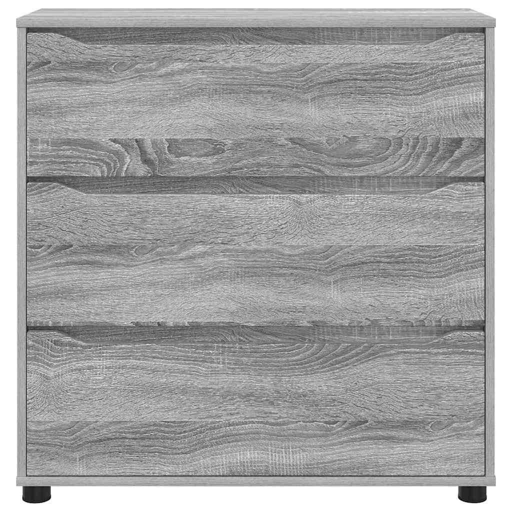 vidaXL Szafka do przechowywania Szary Sonoma 80 x 31 x 81 cm