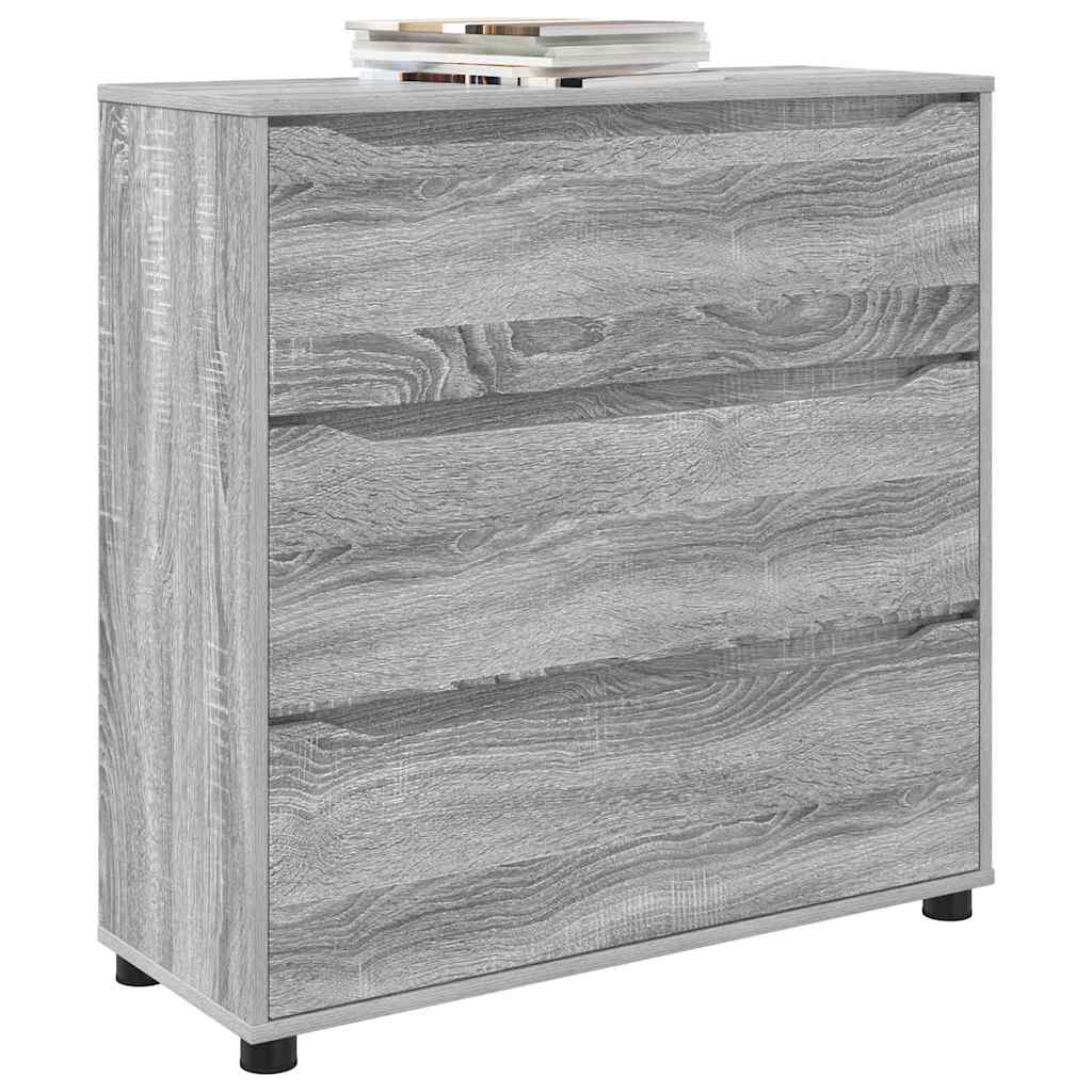 vidaXL Szafka do przechowywania Szary Sonoma 80 x 31 x 81 cm