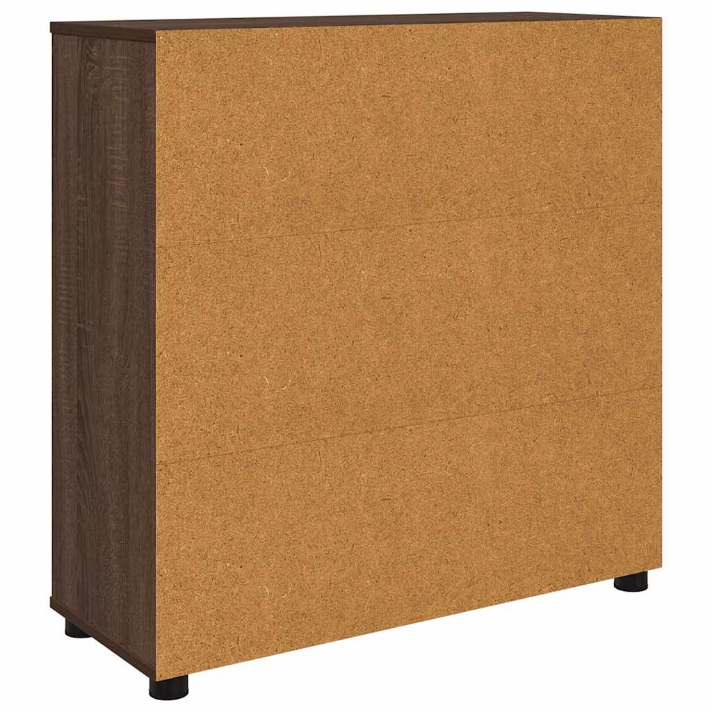 vidaXL Szafka do przechowywania Brązowy dąb 80 x 31 x 81 cm