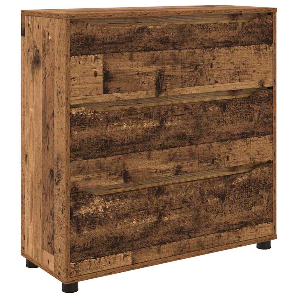 vidaXL Szafka do przechowywania Stare drewno 80 x 31 x 81 cm