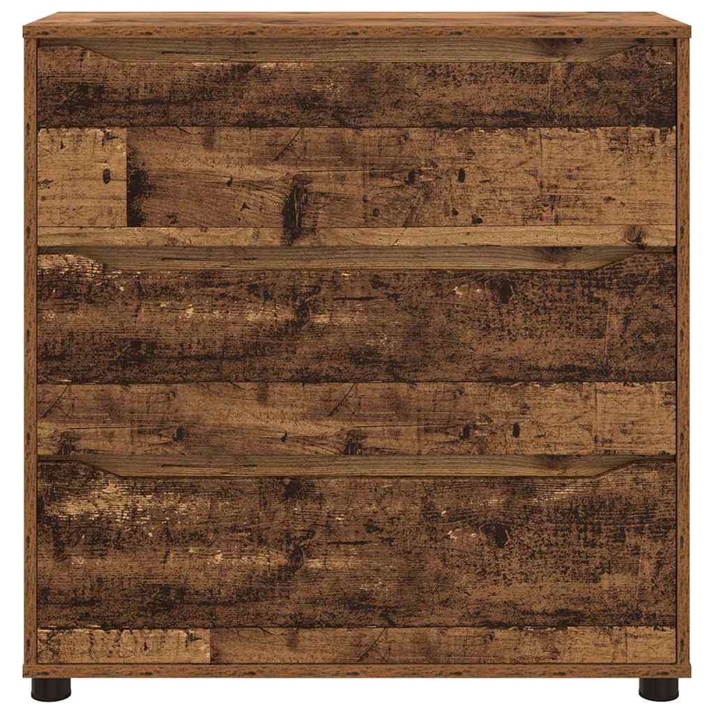vidaXL Szafka do przechowywania Stare drewno 80 x 31 x 81 cm