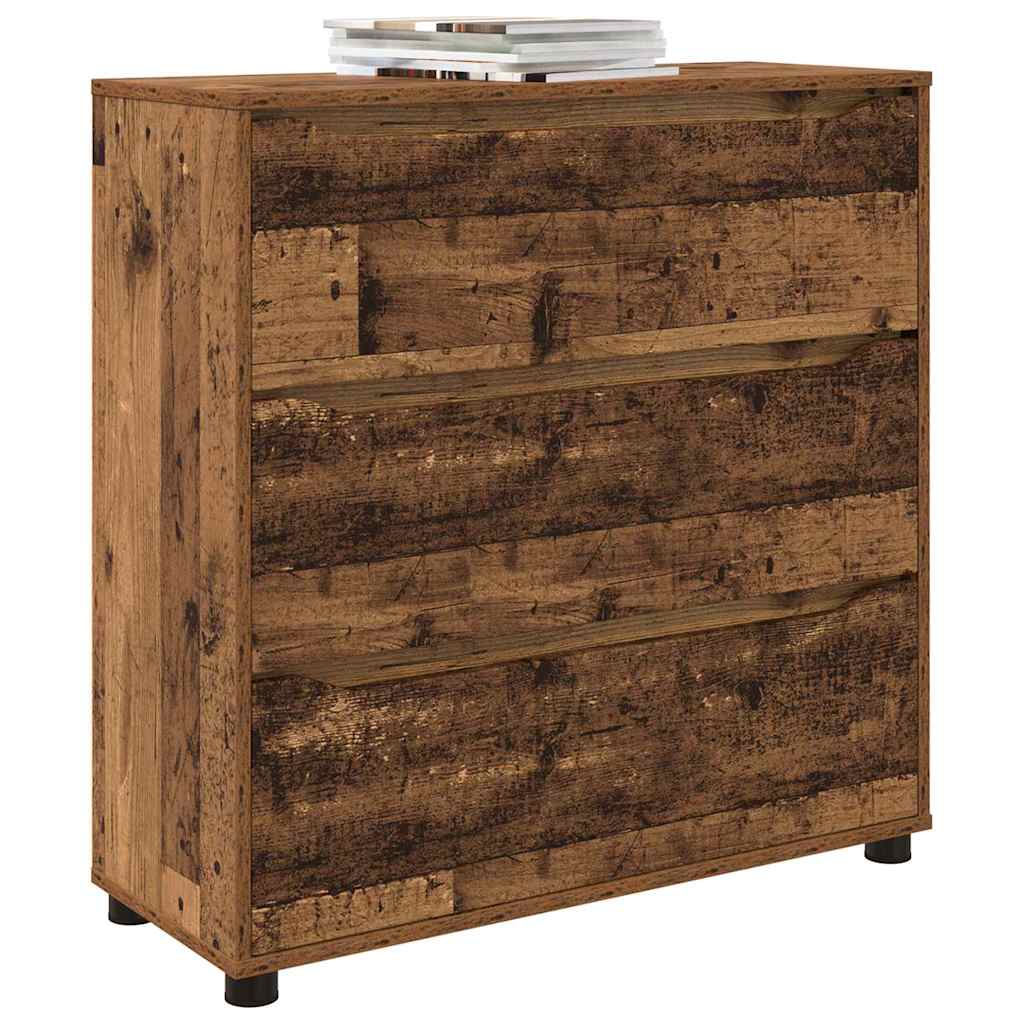 vidaXL Szafka do przechowywania Stare drewno 80 x 31 x 81 cm