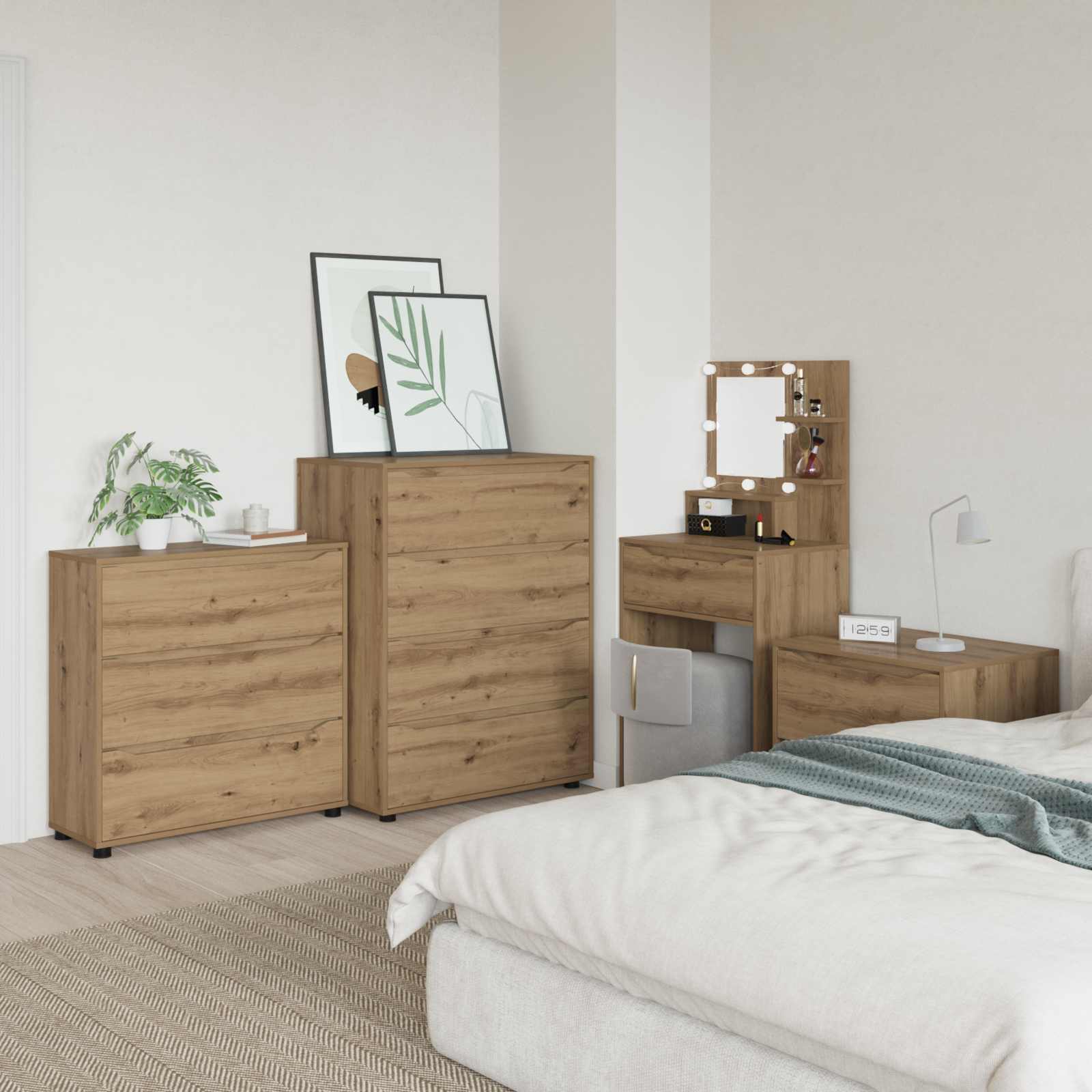 vidaXL Szafka do przechowywania 80 x 31 x 81 cm Drewno inżynieryjne