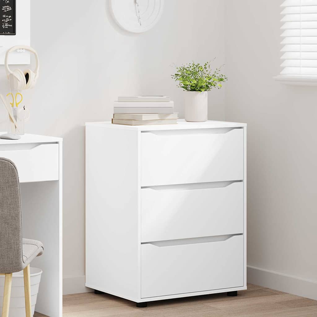 vidaXL Szafka do przechowywania Biały 60 x 48 x 81 cm