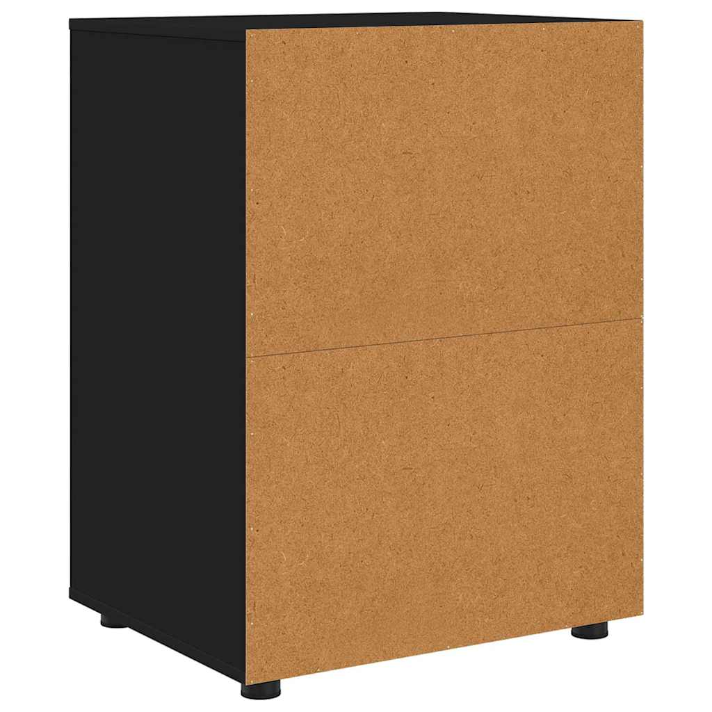 vidaXL Szafka do przechowywania Czarny 60 x 48 x 81 cm