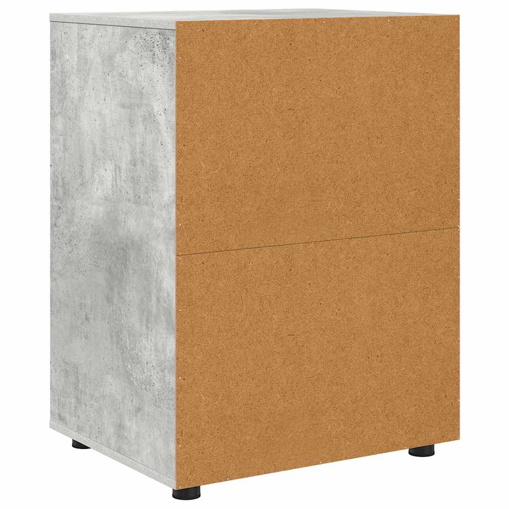 vidaXL Szafka do przechowywania Betonowy szary 60 x 48 x 81 cm