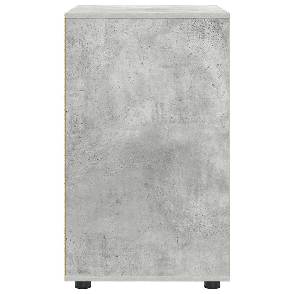 vidaXL Szafka do przechowywania Betonowy szary 60 x 48 x 81 cm