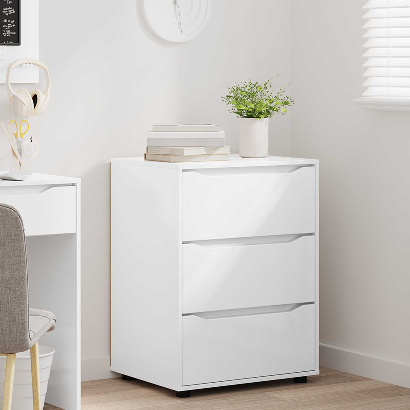 vidaXL Szafka do przechowywania 60 x 48 x 81 cm Drewno inżynieryjne