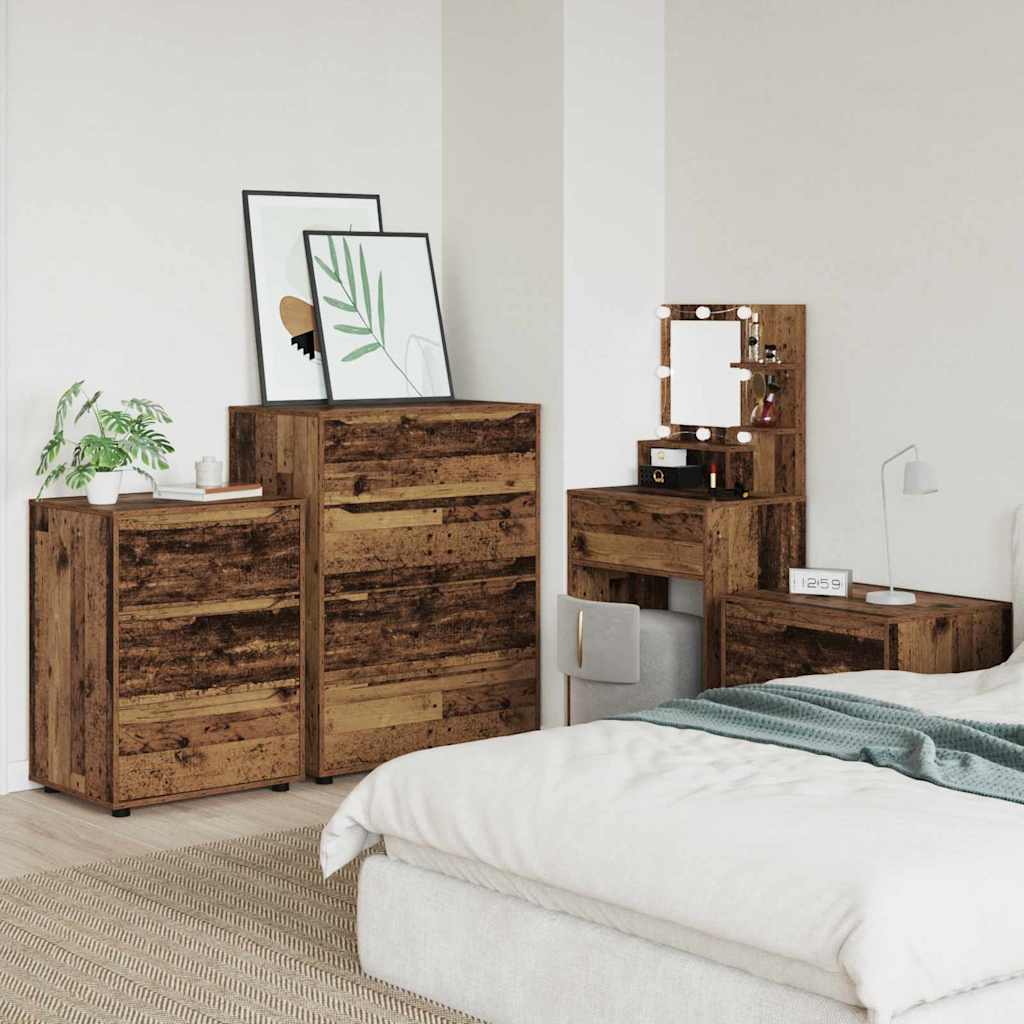 vidaXL Szafka do przechowywania Stare drewno 60 x 48 x 81 cm