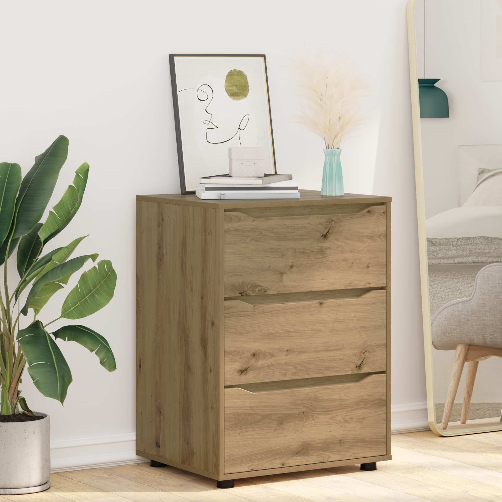 vidaXL Szafka do przechowywania 60 x 48 x 81 cm Drewno inżynieryjne