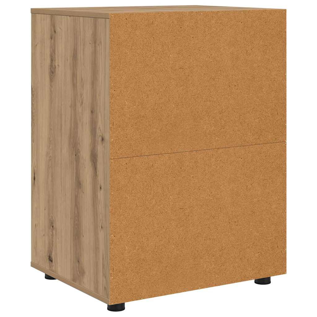 vidaXL Szafka do przechowywania Dąb rzemieślniczy 60 x 48 x 81 cm