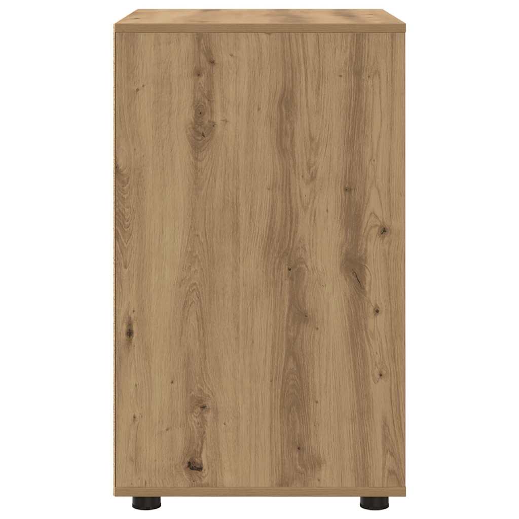 vidaXL Szafka do przechowywania Dąb rzemieślniczy 60 x 48 x 81 cm