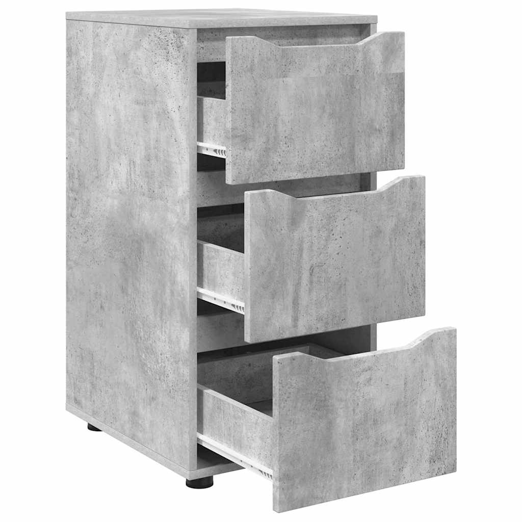 vidaXL Szafka do przechowywania Betonowy szary 40 x 48 x 81 cm