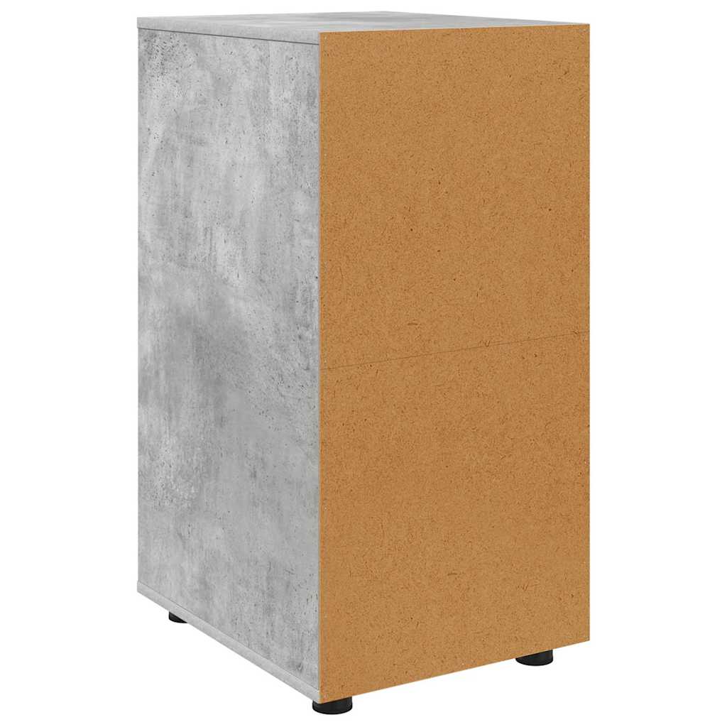 vidaXL Szafka do przechowywania Betonowy szary 40 x 48 x 81 cm