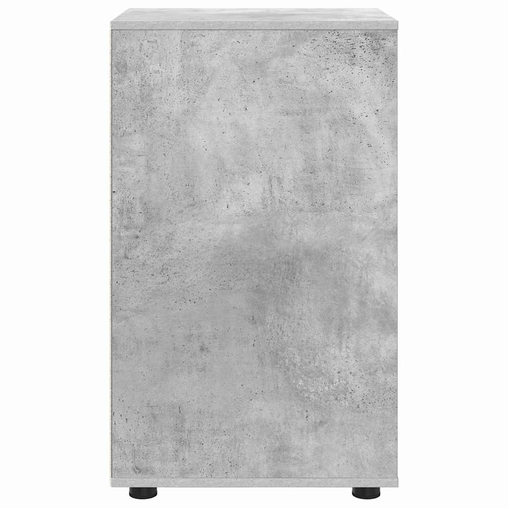 vidaXL Szafka do przechowywania Betonowy szary 40 x 48 x 81 cm