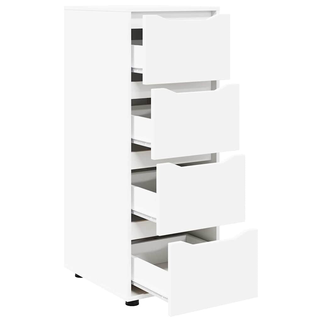 vidaXL Szafka do przechowywania Biały 40 x 48 x 105 cm