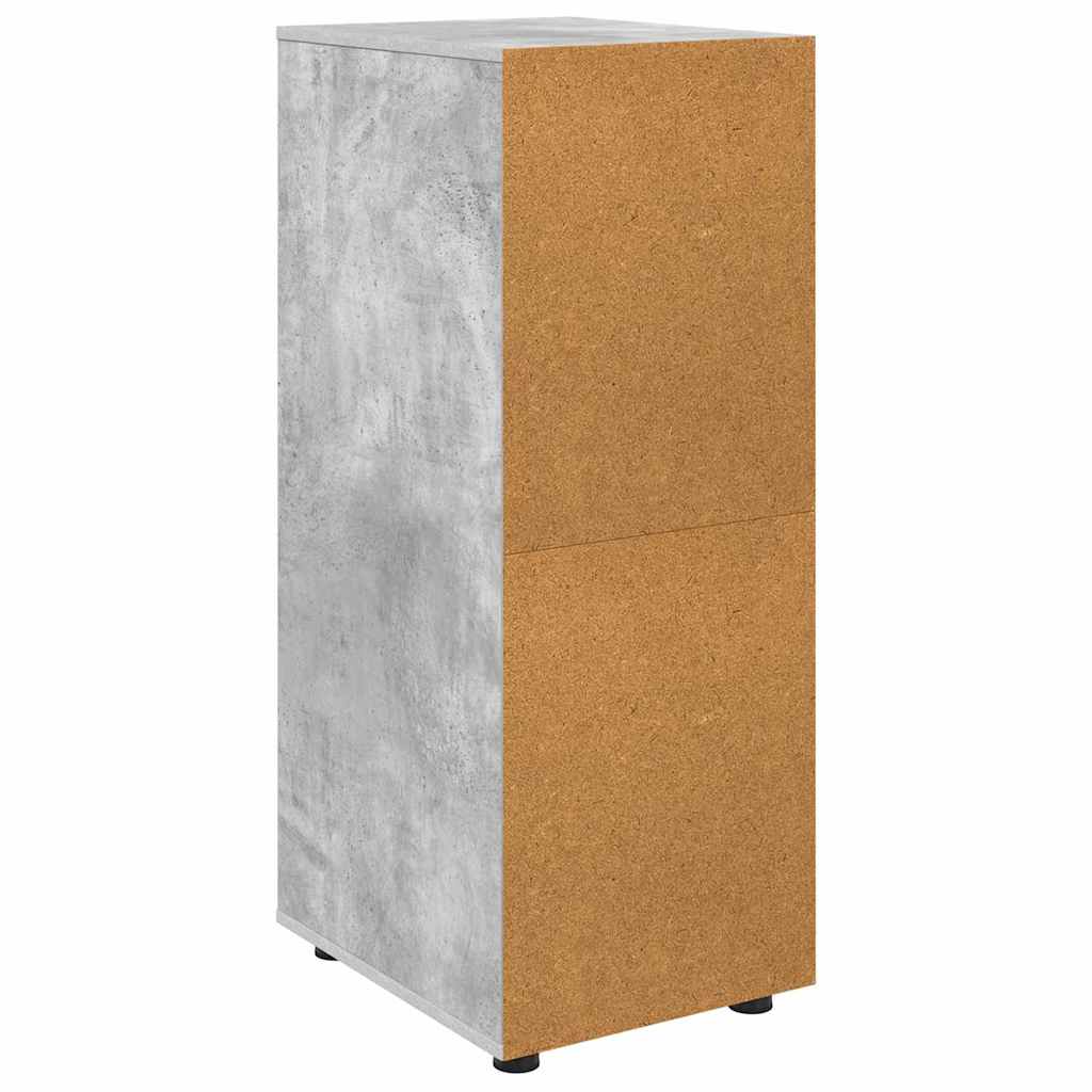 vidaXL Szafka do przechowywania Betonowy szary 40 x 48 x 105 cm