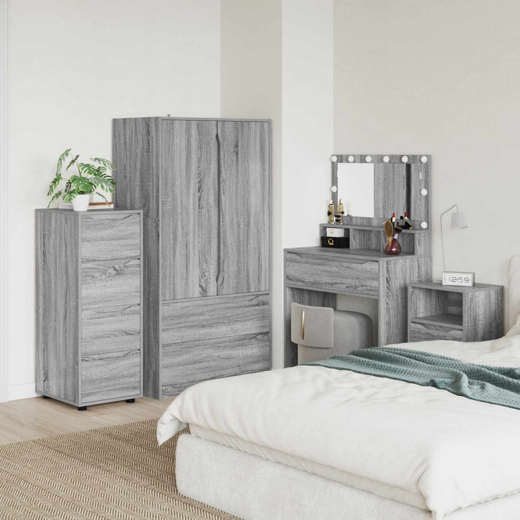 vidaXL Szafka do przechowywania 40 x 48 x 105 cm Drewno inżynieryjne