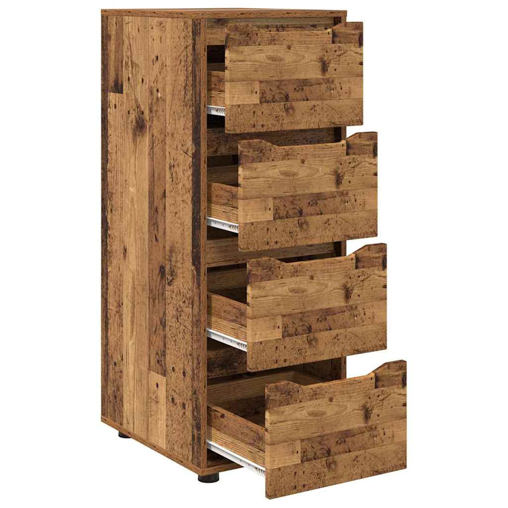 vidaXL Szafka do przechowywania Stare drewno 40 x 48 x 105 cm