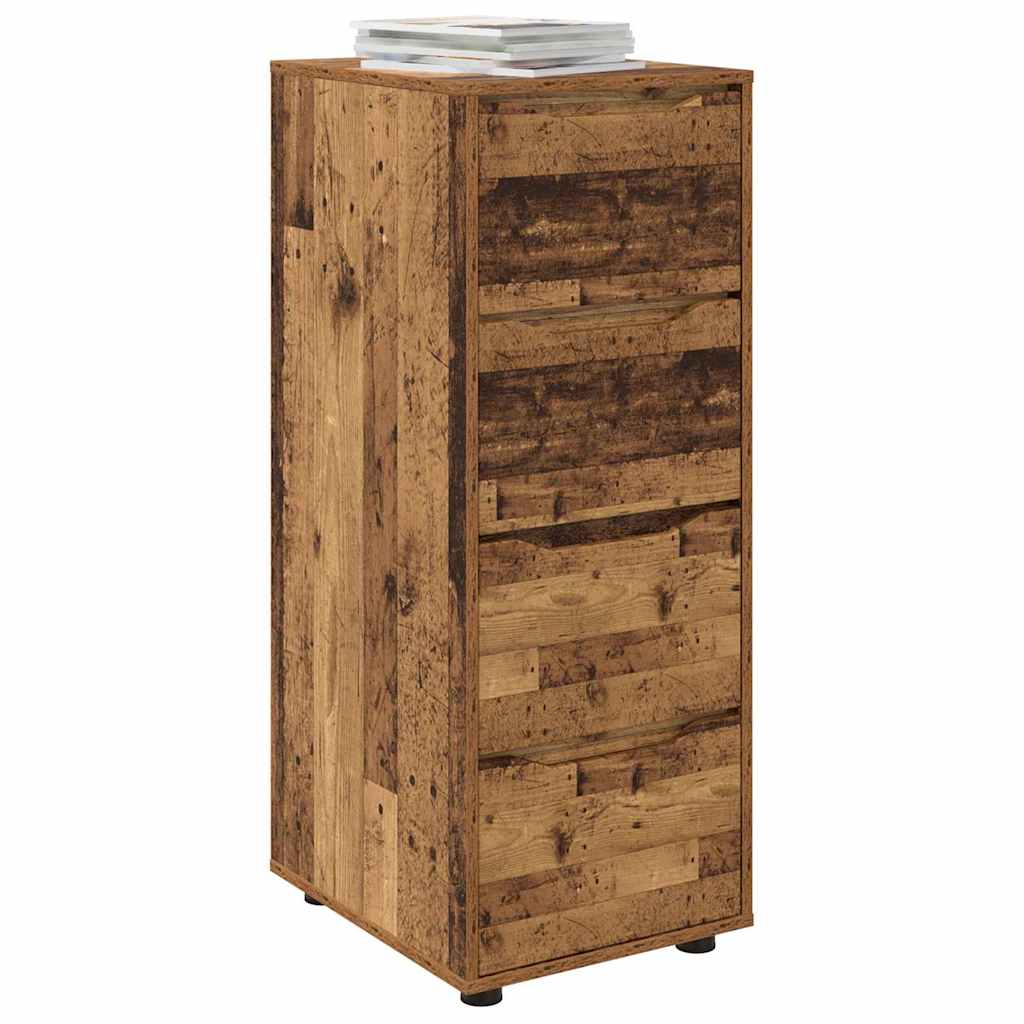 vidaXL Szafka do przechowywania Stare drewno 40 x 48 x 105 cm
