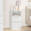 vidaXL Stolik nocny Biały 40 x 30 x 467 cm Materiał drewnopochodny