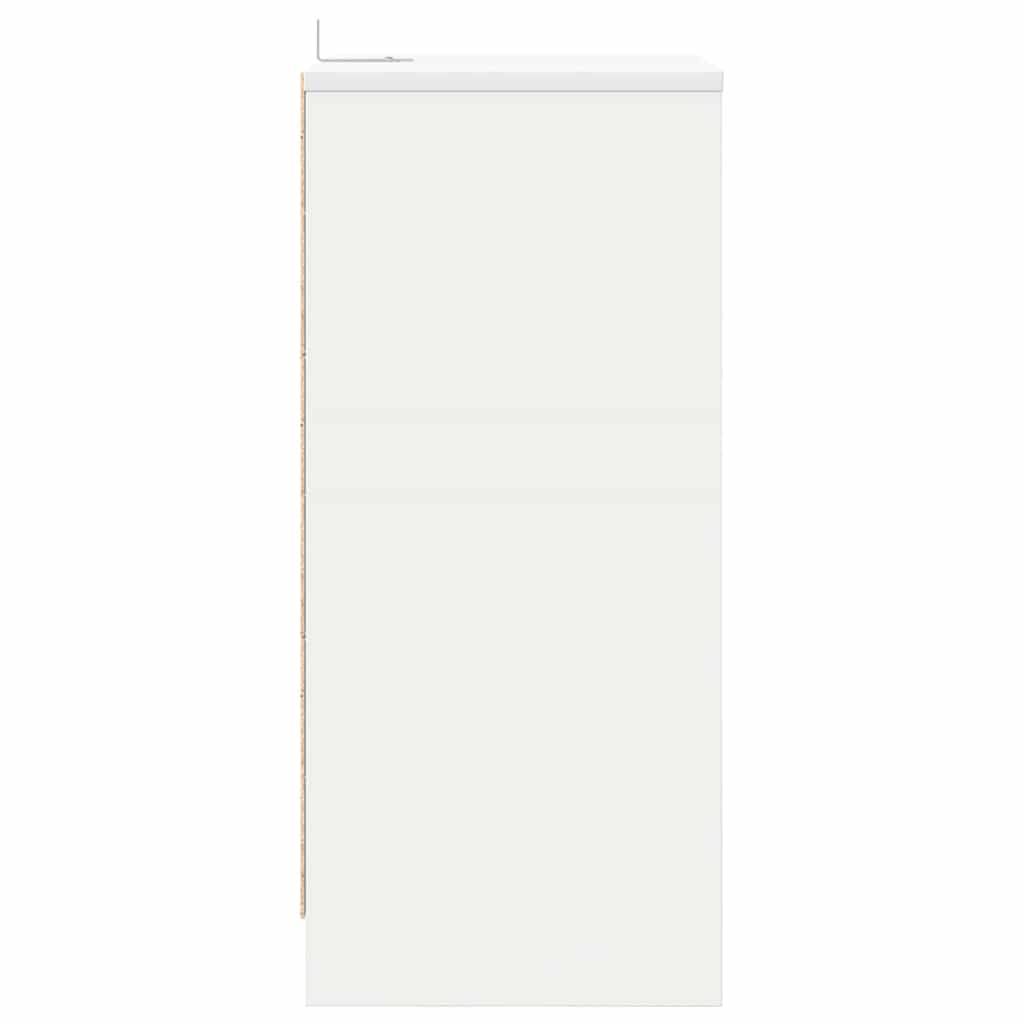 vidaXL Szafki nocne z szufladą 2 pcs Biały 40 x 30 x 467 cm