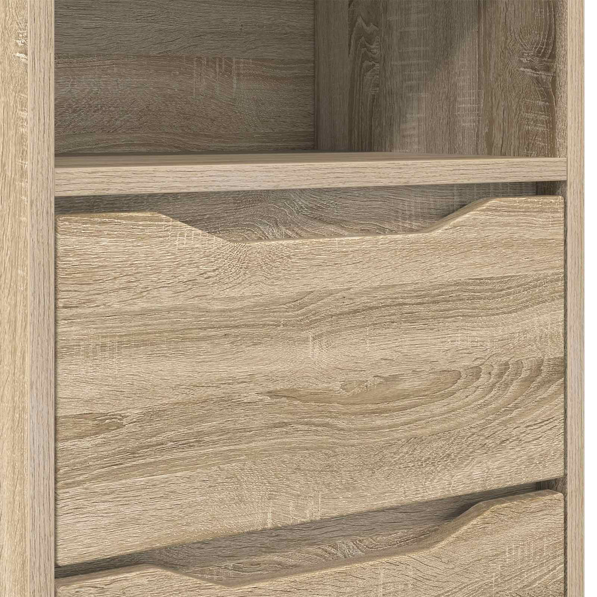 vidaXL Stolik nocny dąb Sonoma 40 x 30 x 67 cm Drewno inżynieryjne