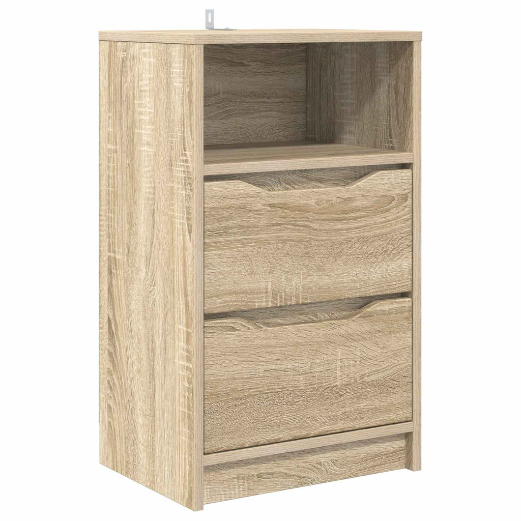 vidaXL Stolik nocny dąb Sonoma 40 x 30 x 67 cm Drewno inżynieryjne