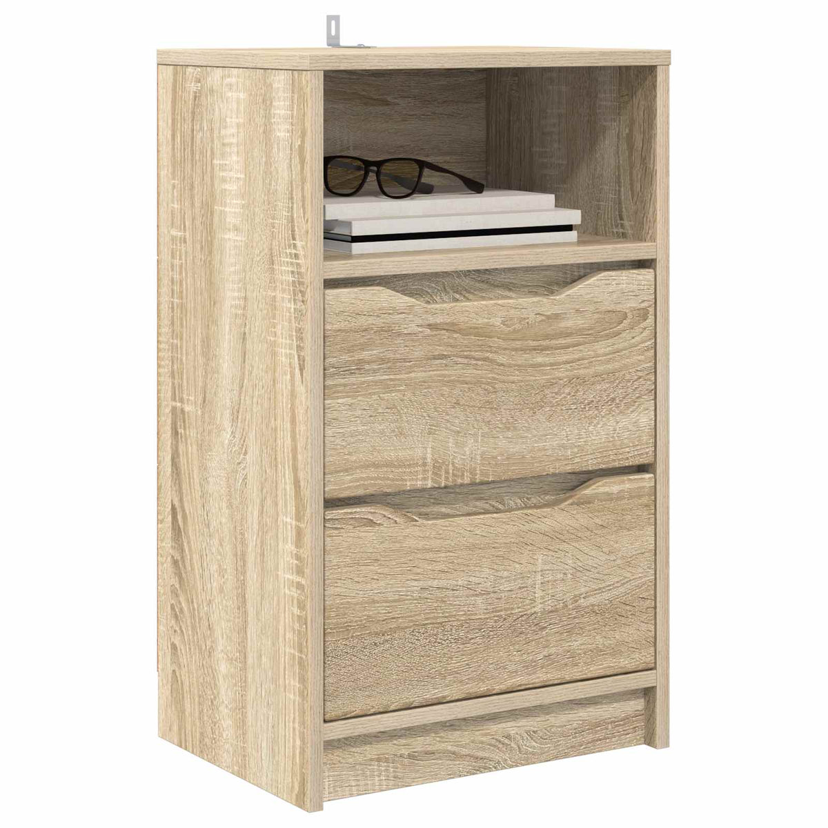 vidaXL Stolik nocny dąb Sonoma 40 x 30 x 67 cm Drewno inżynieryjne
