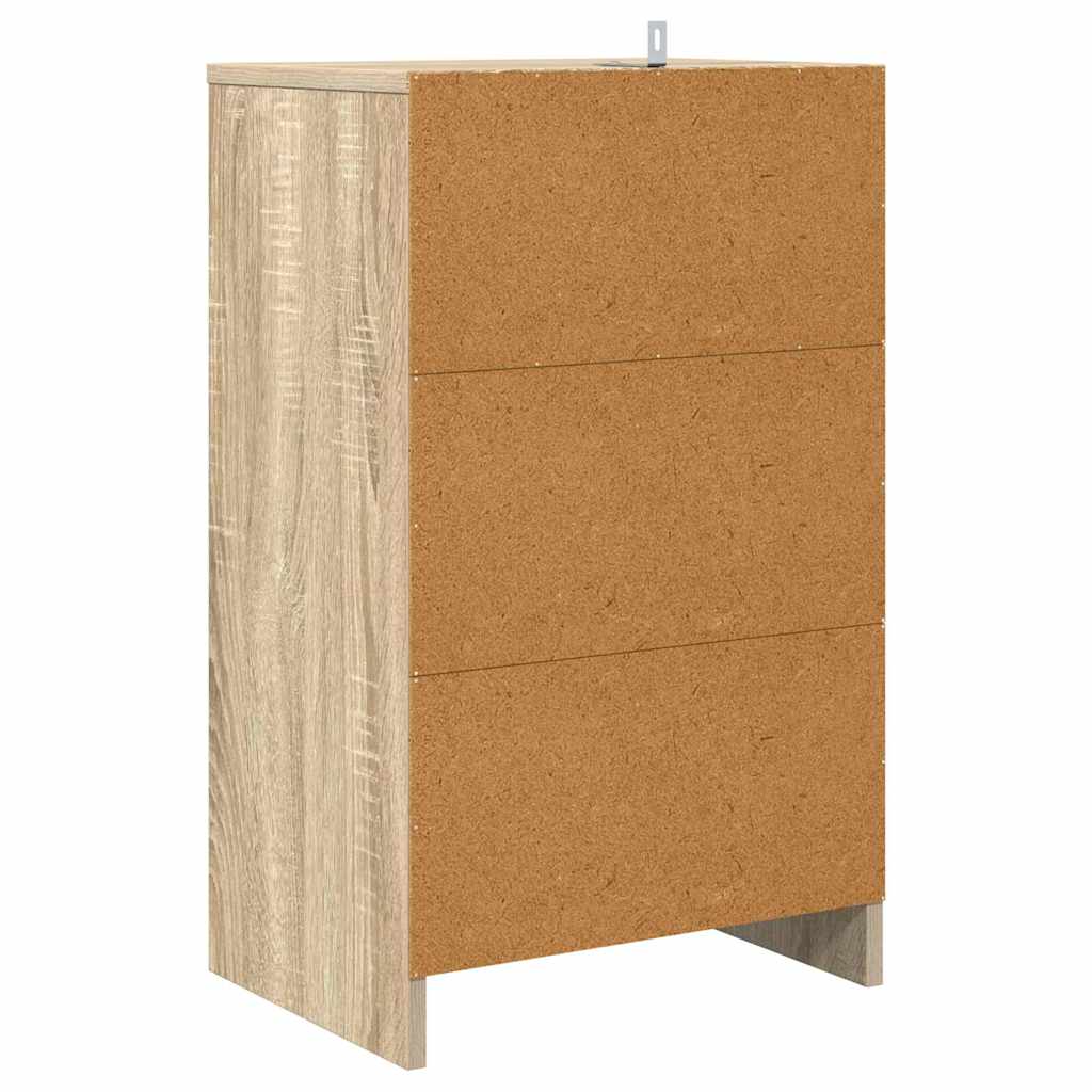 vidaXL Szafki nocne z szufladą 2 pcs Dąb Sonoma 40 x 30 x 467 cm