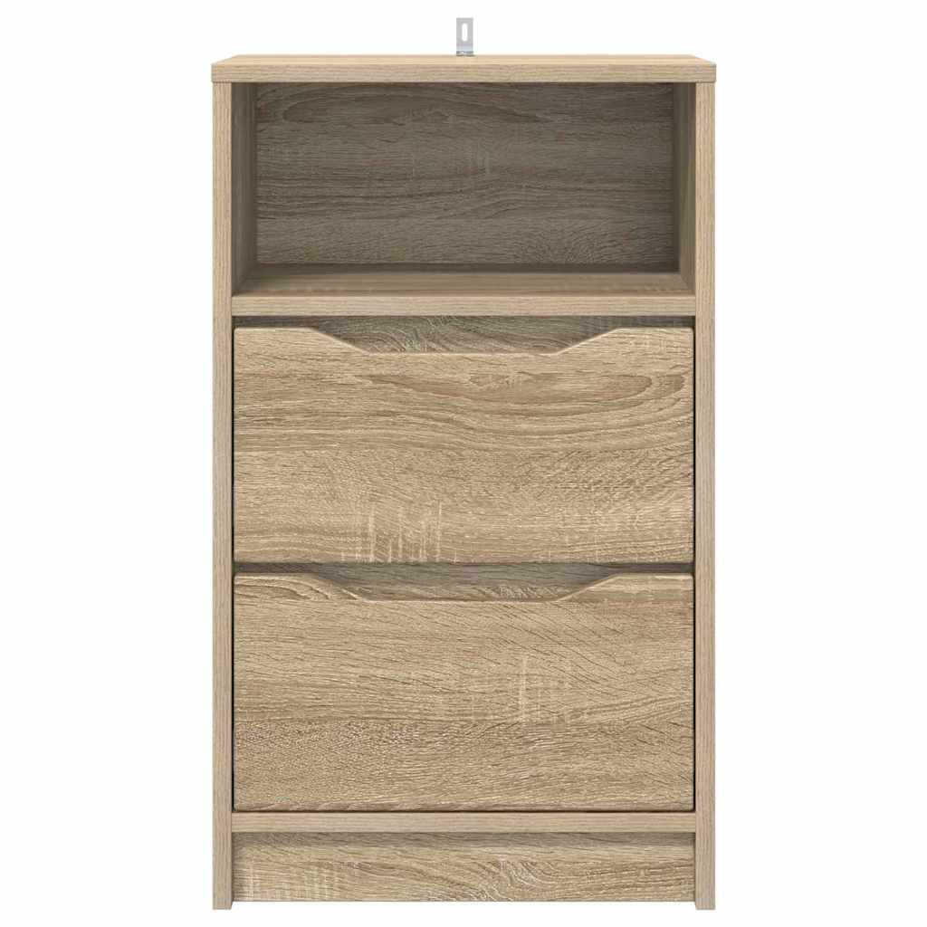 vidaXL Szafki nocne z szufladą 2 pcs Dąb Sonoma 40 x 30 x 467 cm
