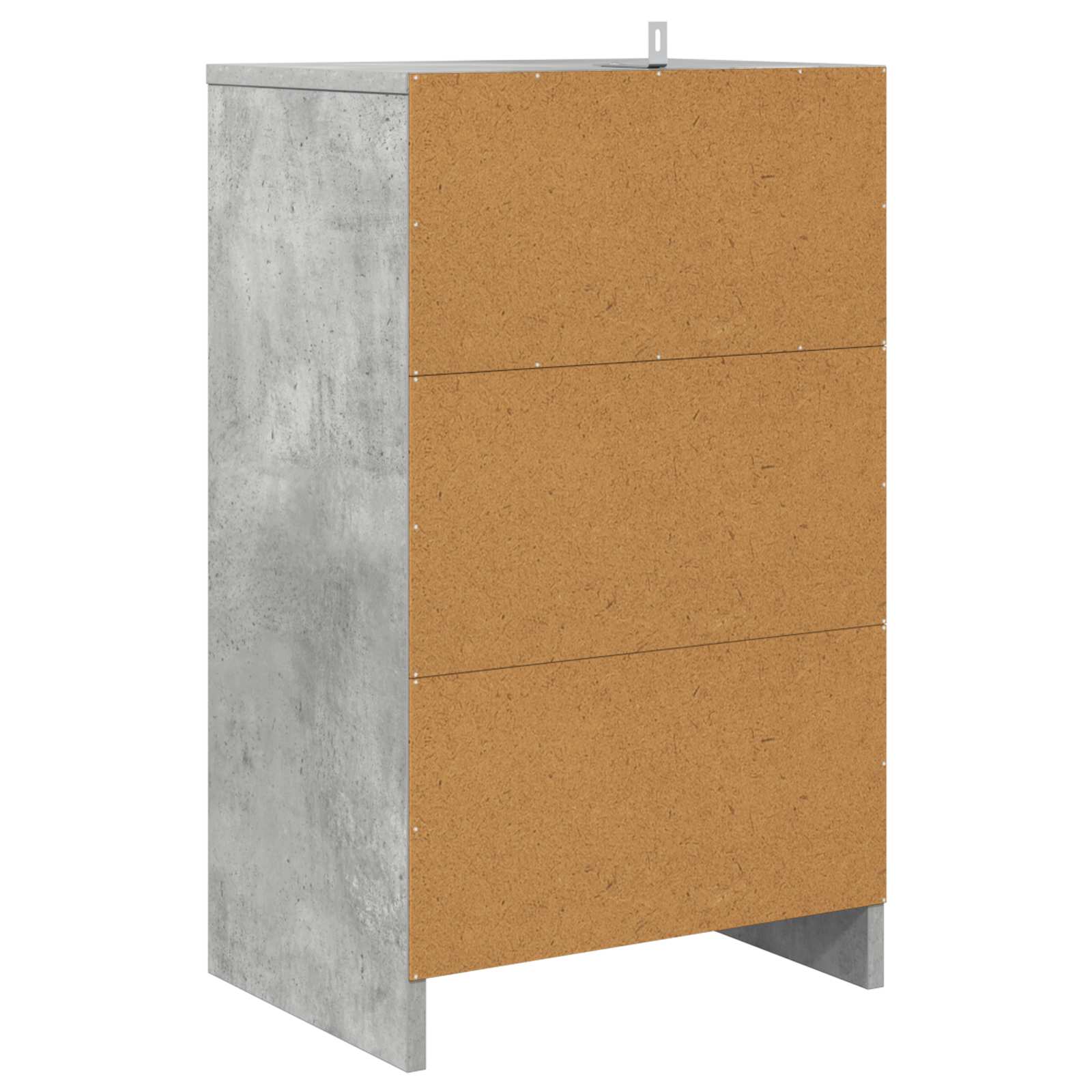 vidaXL Stolik nocny Betonowy szary 40 x 30 x 467 cm