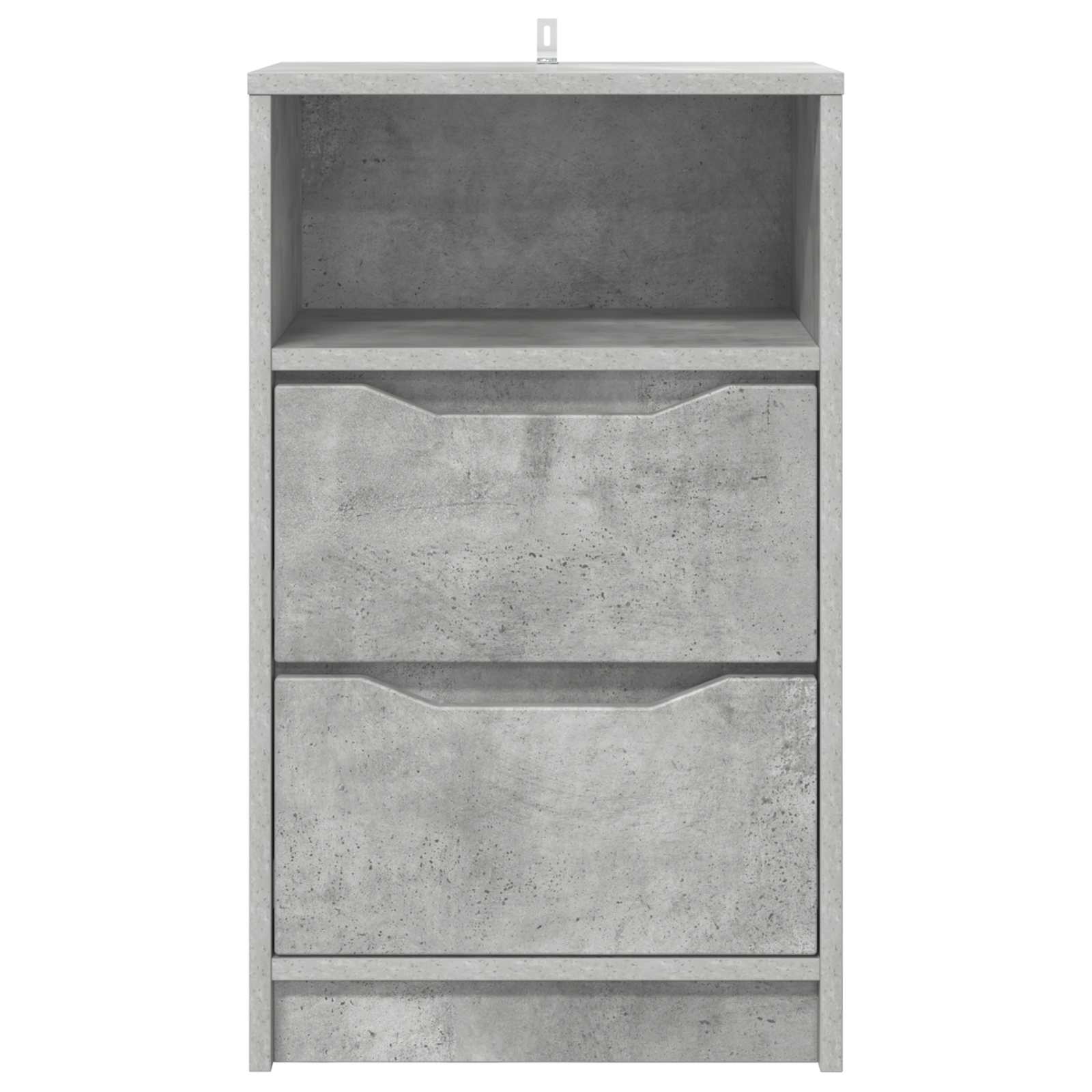 vidaXL Szafki nocne 2 szt. Betonowy szary 40 x 30 x 467 cm
