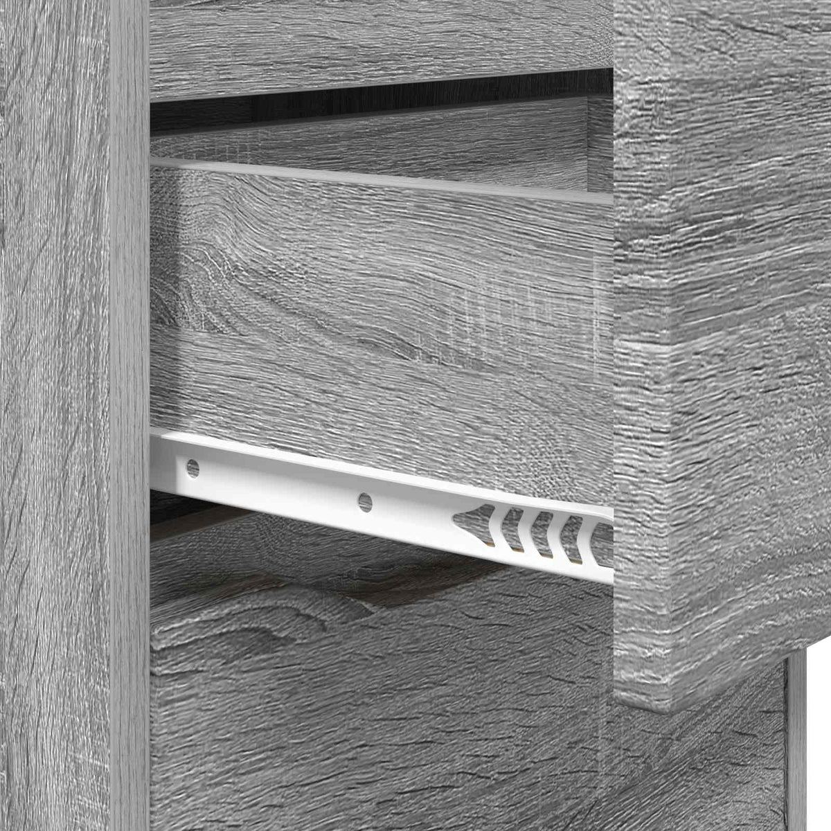 vidaXL Stolik nocny Szary Sonoma 40 x 30 x 67 cm Drewno inżynieryjne