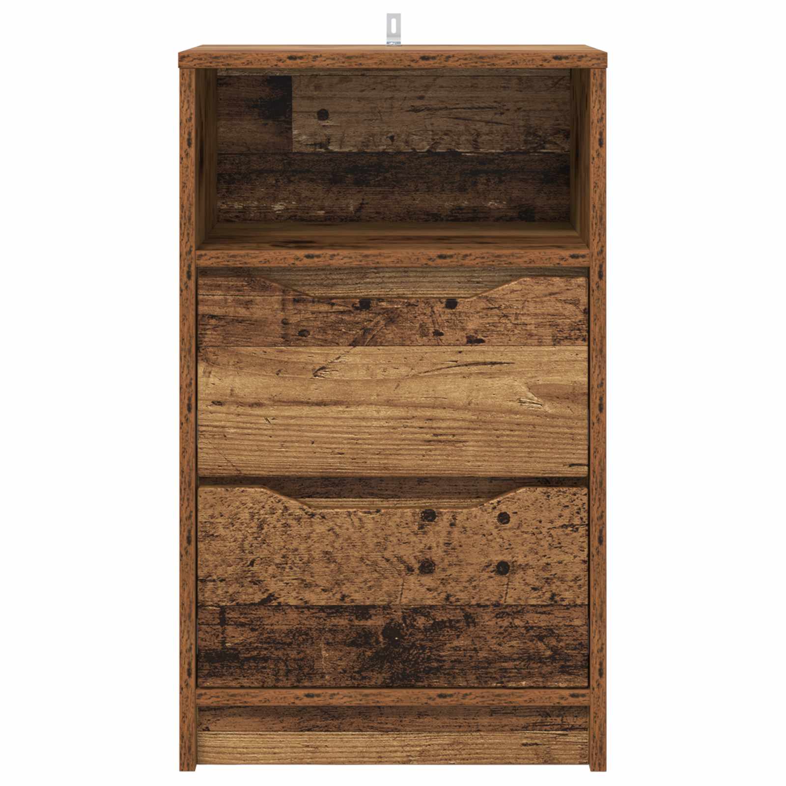 vidaXL Stolik nocny Stare drewno 40 x 30 x 467 cm Drewno inżynieryjne