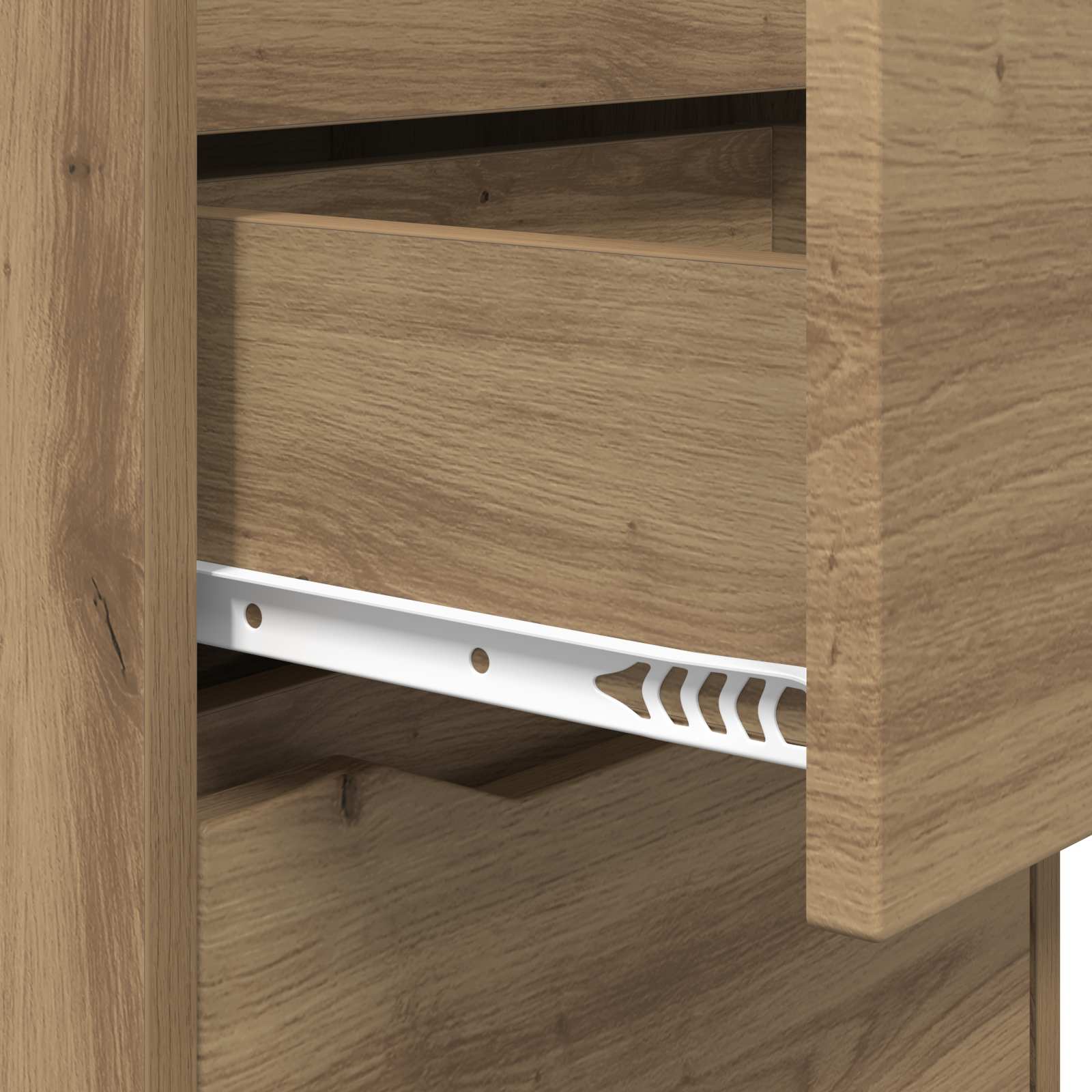 vidaXL Szafki nocne 2 szt. Dąb rzemieślniczy 40 x 30 x 467 cm