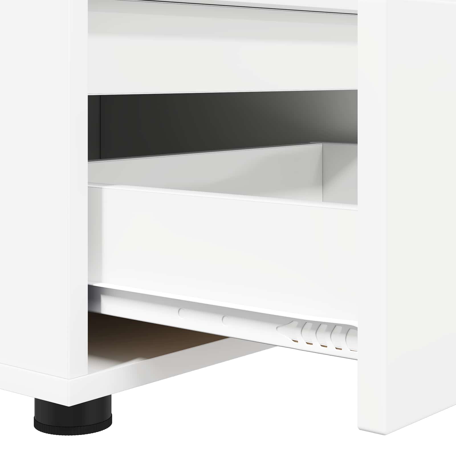 vidaXL Szafka pod telewizor 100 x 48 x 43 cm Biały Drewno inżynieryjne