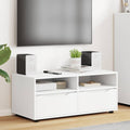 vidaXL Szafka pod telewizor z szufladą Biały 100 x 48 x 43 cm