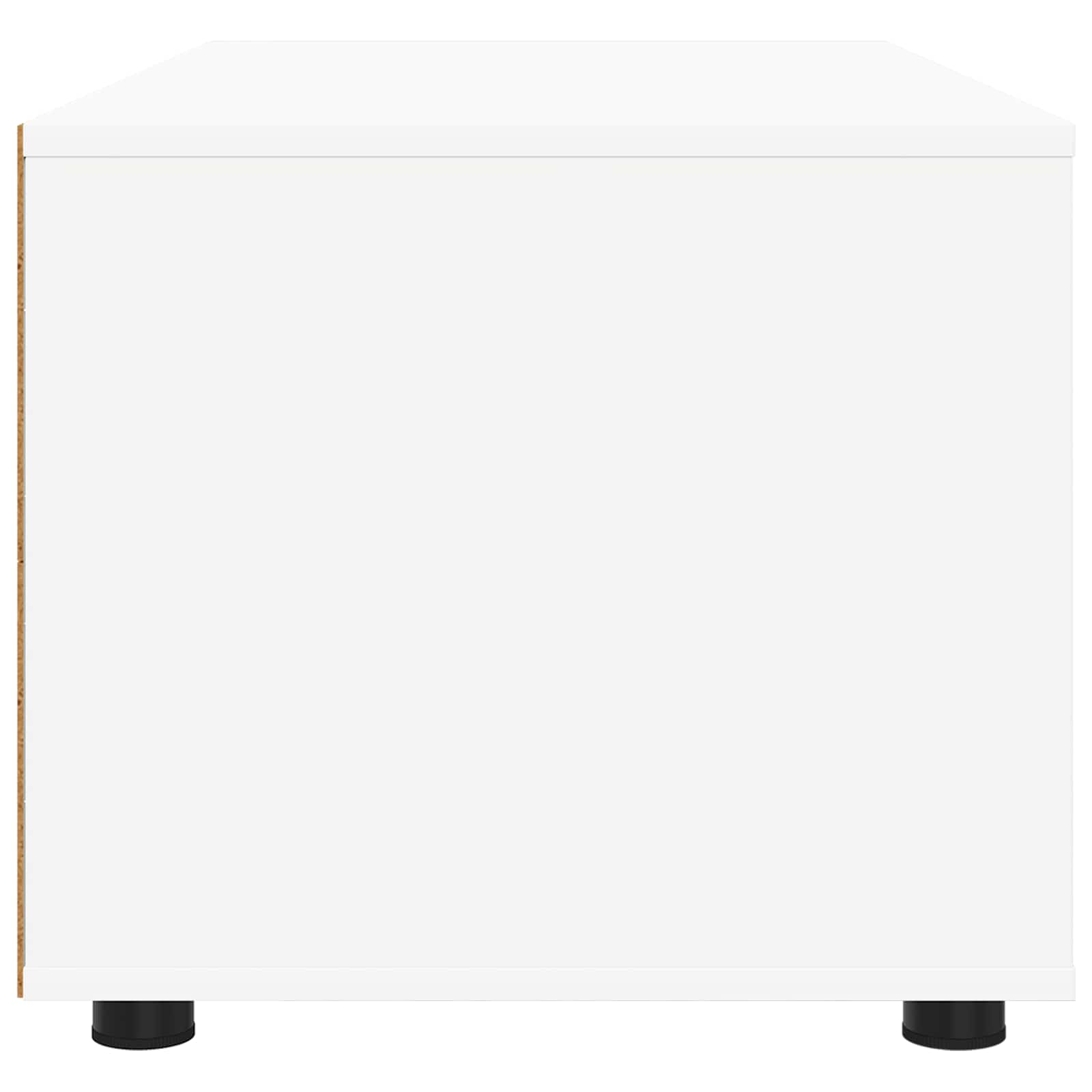 vidaXL Szafka pod telewizor 100 x 48 x 43 cm Biały Drewno inżynieryjne