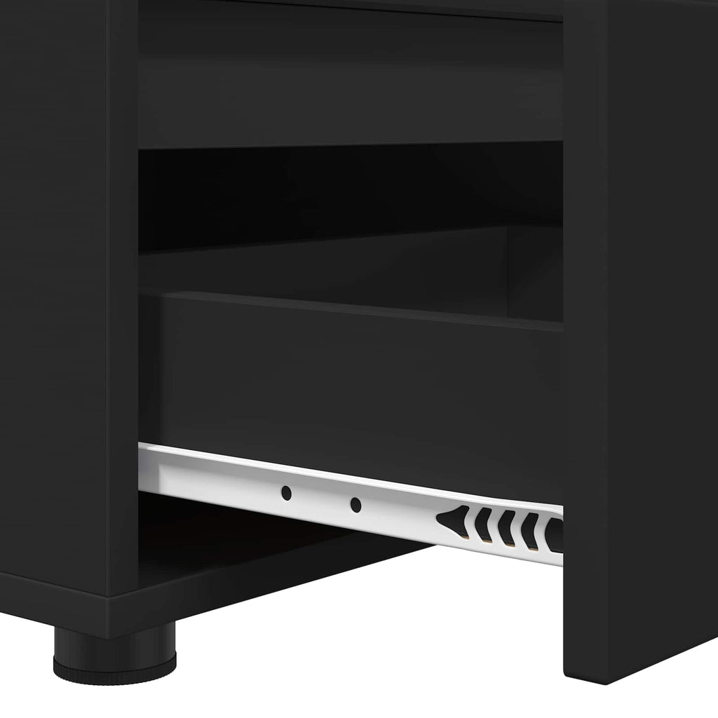 vidaXL Szafka pod telewizor 100 x 48 x 43 cm Czarny