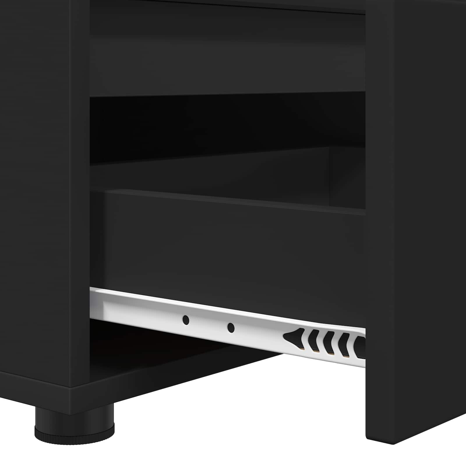 vidaXL Szafka pod telewizor 100 x 48 x 43 cm Czarny