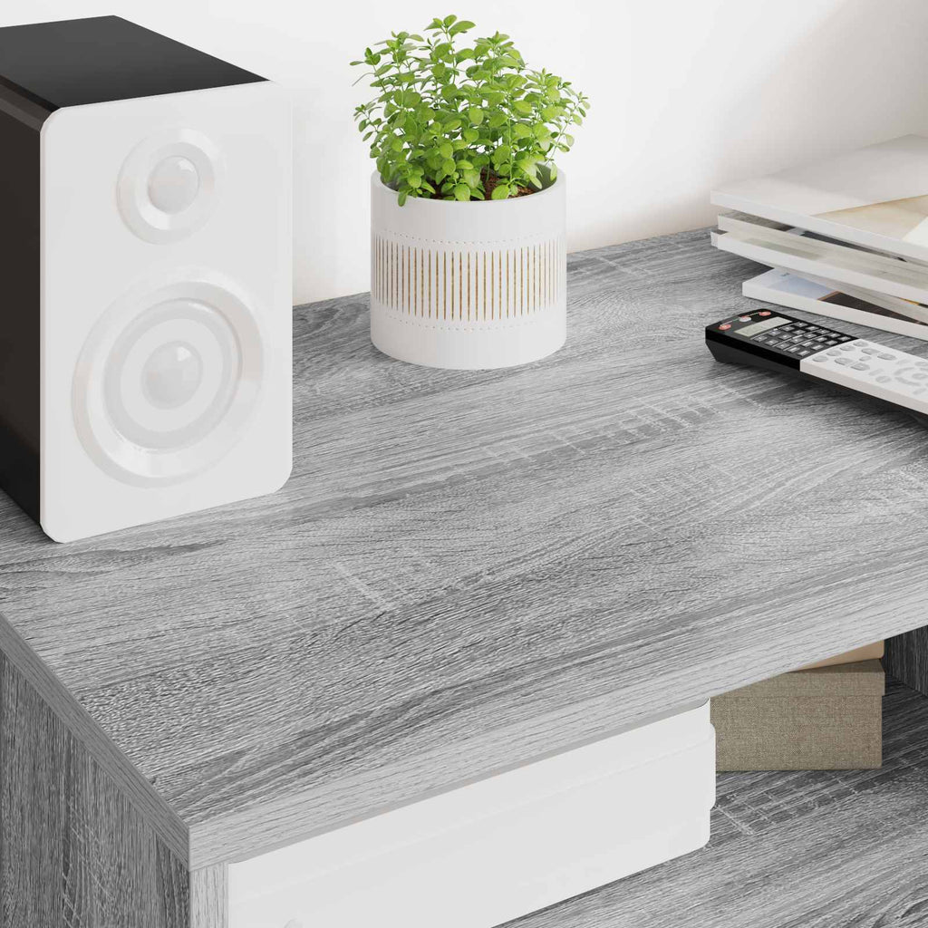 vidaXL Szafka pod telewizor 100 x 48 x 43 cm Szary Sonoma