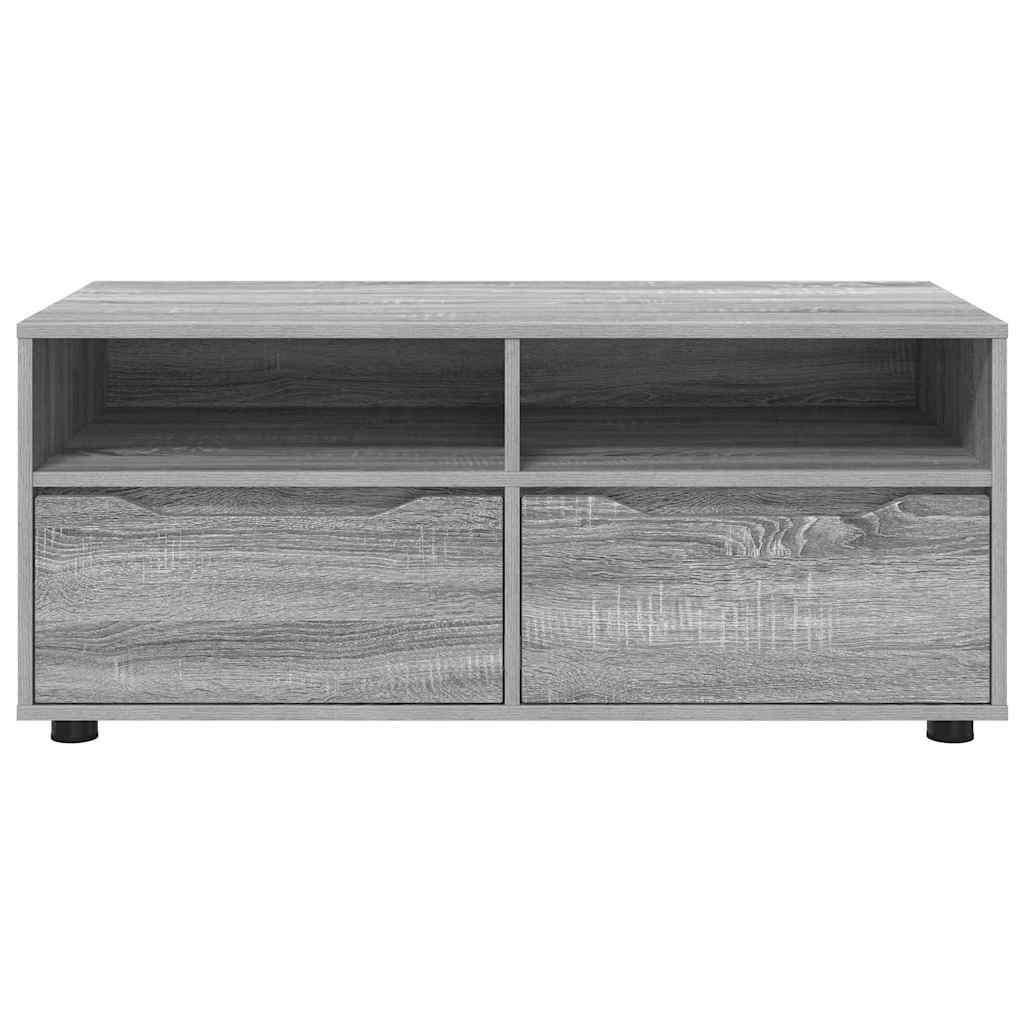 vidaXL Szafka pod telewizor z szufladą Szary Sonoma 100 x 48 x 43 cm