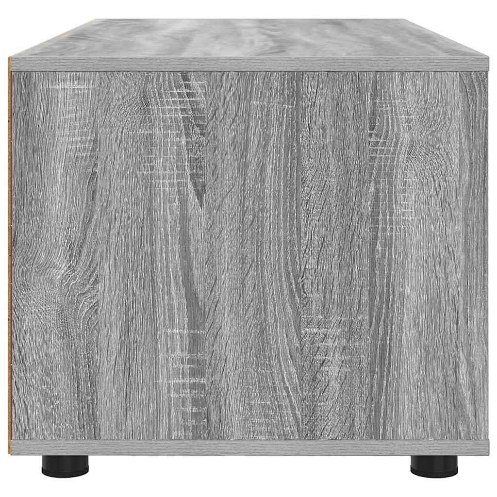 vidaXL Szafka pod telewizor z szufladą Szary Sonoma 100 x 48 x 43 cm